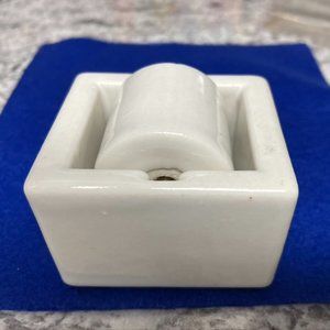 Vintage Ceramic Stamp Envelope Moistener, Sengbusch Ideal Junior